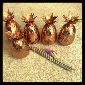 Pineapple drink tumbler